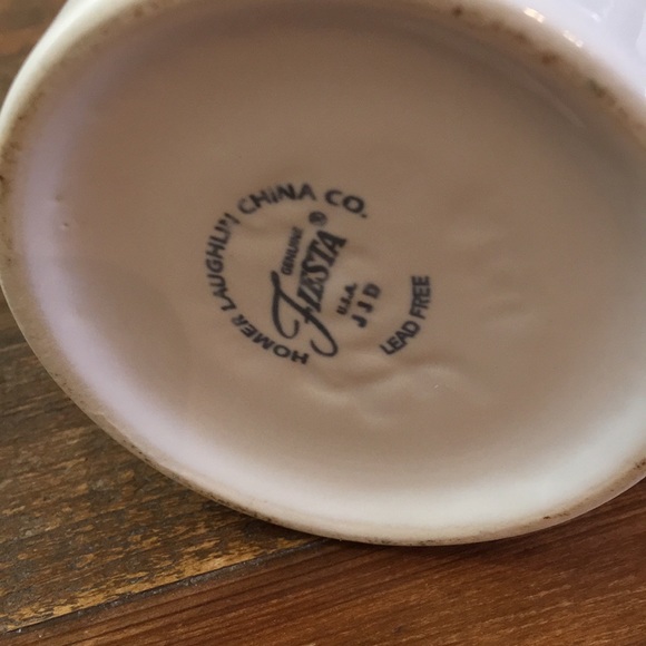 Homer Laughlin Fiesta mugs, set of 3 - Picture 3 of 8